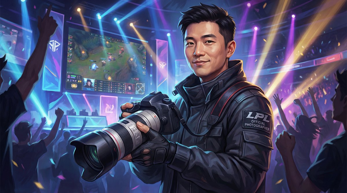 女团电竞摄影师王浩然